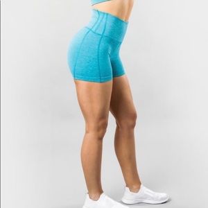 Alphalete Revival Shorts in Teal
